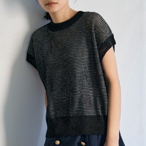 Sweater/Knitwear Color Palette Crew Neck Honeycomb