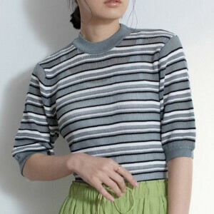 Sweater/Knitwear Multi Border