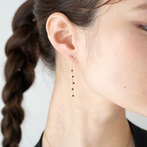 Pierced Earrings Silver Post Necklace
