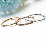 Material sliver Stainless Steel Rings 1-pcs