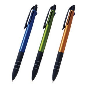 <低額ノベルティグッズ>タッチペン付3色ボールペン SC-1804