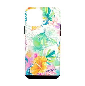 iPhoneケース ICカード収納  Tropical　　　携帯ケース　スマホケース