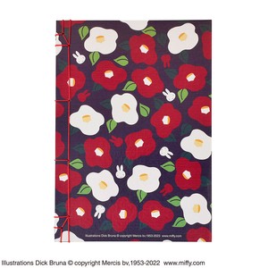 Notebook Camellia Miffy Japanese Sundries