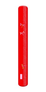 【売り切れごめん】日本製 Japan 若狭 田中箸店 花とんぼ 箸箱 赤 M 058047