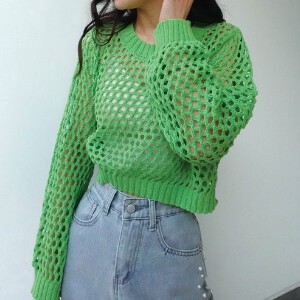 Sweater/Knitwear Tops Summer Casual