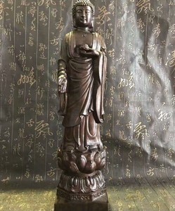 木彫仏像  置物   TYCB107