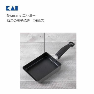 KAIJIRUSHI Frying Pan IH Compatible 345 x 135 x 55mm