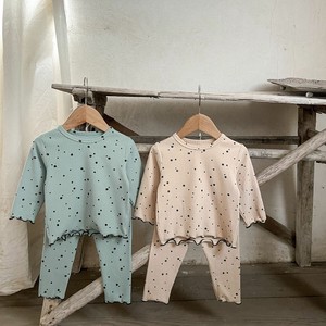 韓国スタイル　コットンツーピースセット　 ベビー　新生児　キッズ　子供服