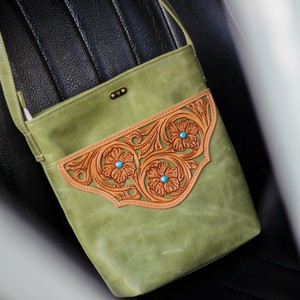 Shoulder Bag Genuine Leather 2-colors Made in Japan