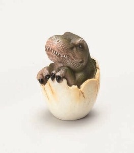 入荷未定【エイチツーオー】ミニチュア　ティラノサウルスの卵
