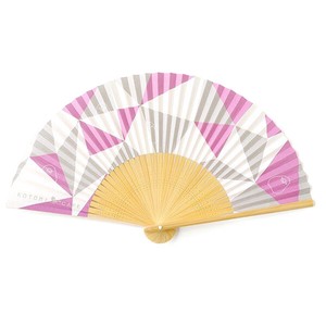 Japanese Fan Pink Hand Fan Summer Knickknacks