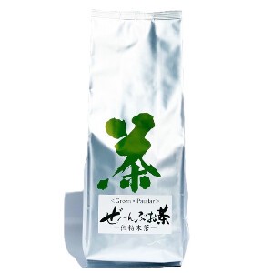 ぜ〜んぶお茶(1000g)【人気商品 業務用 簡単 粉茶 微粉末茶 粉末 緑茶 煎茶 有機抹茶 オーガニック 】