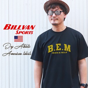 BILLVAN SPORTS ドライ＆アスレチック B.E.M TRACK Tシャツ 0708