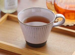 陽だまり　四季マグカップ　ピンク　【日本製　美濃焼】（陶器　磁器　マグカップ）