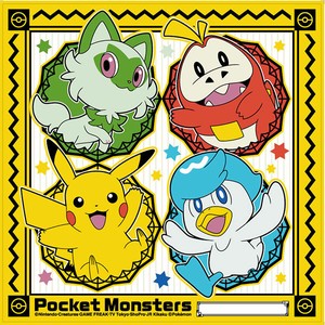 便当包巾 Pokémon精灵宝可梦/宠物小精灵/神奇宝贝 黄色
