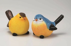 【エイチツーオー】幸せを呼ぶ黄色と青色の小鳥M　2種アソート