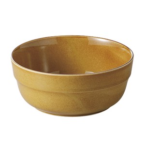 Mino ware Donburi Bowl Caramel 13cm Made in Japan