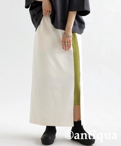 Antiqua Skirt Color Palette Ponch Skirt Bottoms Long Ladies' New Color
