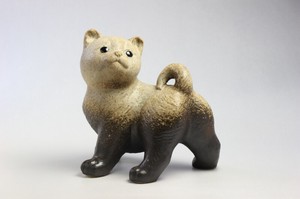 Shigaraki ware Animal Ornament M Dog Made in Japan