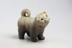 Shigaraki ware Animal Ornament M Dog Made in Japan