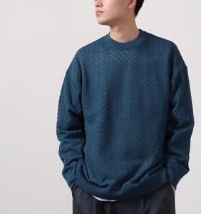 Sweater/Knitwear Polyester Crew Neck Spring/Summer Openwork