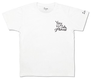 ぬりえができる親子リンクTシャツBOOK「かわいいプリンセス」大人フリー※日本国内のみの販売