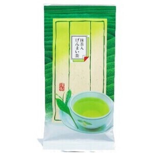 抹茶入玄米茶100(100g) 【玄米茶 有機抹茶 緑茶 茶葉 オーガニック 銘茶 静岡 川根】