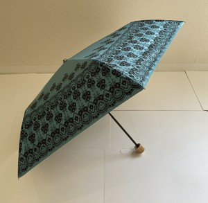 一級遮光　晴雨兼用傘　楽ミニ傘 レースプリント