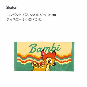 Desney Bath Towel Bambi Skater Compact Retro
