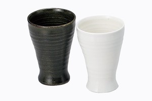 釉彩　焼酎ペアカップ【日本製 陶器 美濃焼】