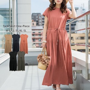 Casual Dress Spring/Summer Long One-piece Dress Cut-and-sew