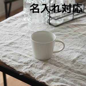 【ロゴ/名入れ】小田陶器 MINORe マグカップM クリーム[日本製/美濃焼/洋食器/リサイクル食器]