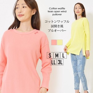 T-shirt Pullover Tops Cotton L Ladies' M