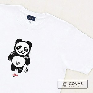 T-shirt White T-Shirt Printed Unisex Short-Sleeve Panda