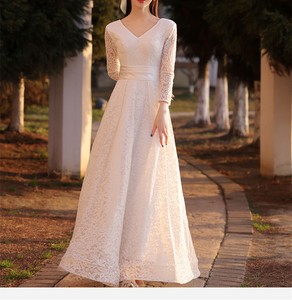 新作 ワンピース   ドレス パーティー 結婚式 ロング ドレス YMA023