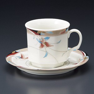 Mino ware Cup & Saucer Set Saucer Retro Made in Japan