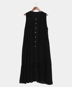 Casual Dress Sleeveless Embroidered