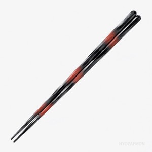 Chopsticks Red L size 23.5cm Made in Japan