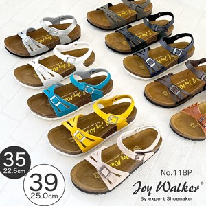 【joy walker】アンクルストラップ サンダル　10色　#118P