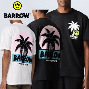 BARROW メンズ 半袖 WHITE/BLACK バロー