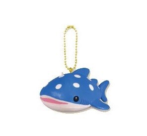 Key Ring Whale Shark Mascot Soft