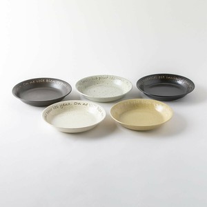 Mino ware Plate 5-colors Made in Japan