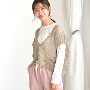 Vest/Gilet V-Neck Sweater Vest Short Length Made in Japan