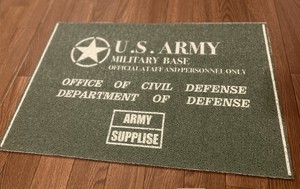 U.S.ARMY玄関マット