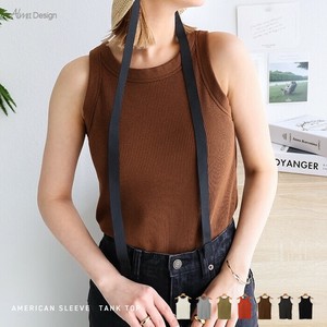 Tank with Cup American Sleeve Tank Top Thermal