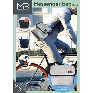 MOTTAKE BAGGAGE グレー メッセンジャーバッグ※日本国内のみの販売