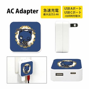 アドローザトルマリィ　USB/USB TypeC ACアダプタ