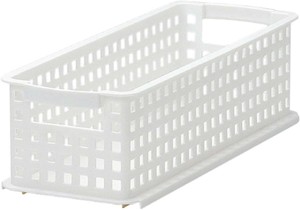 組み合わせて使えるバスケットスリムS