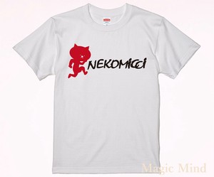 【ネコミチ】ユニセックスTシャツ
