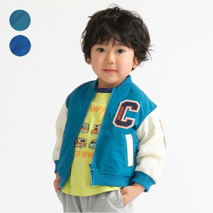 スタジャン風ジャケット  N10101　ナイロン系の薄手のジャケット